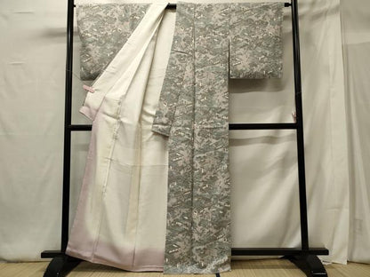 平和屋着物■上質な小紋 人物風景文 正絹 逸品 CABG5876oy