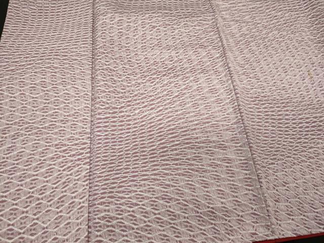 平和屋着物■上質な小紋 網目文様 正絹 逸品 CABG5893oy