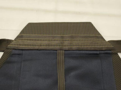 平和屋着物■男性 行灯袴 縞 正絹 逸品 CABG5901oy