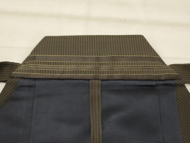平和屋着物■男性 行灯袴 縞 正絹 逸品 CABG5901oy