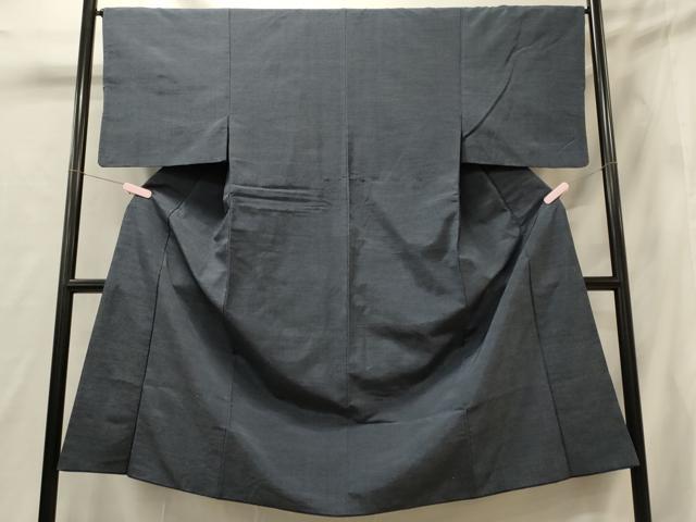 平和屋着物■男性　紬　薄花色　正絹　逸品　CABG5904oy