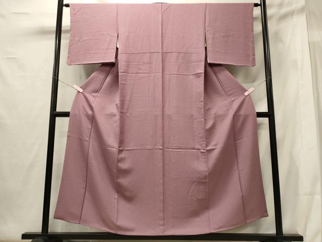 平和屋着物■上質な色無地　菖蒲色　正絹　逸品　CABG5907oy