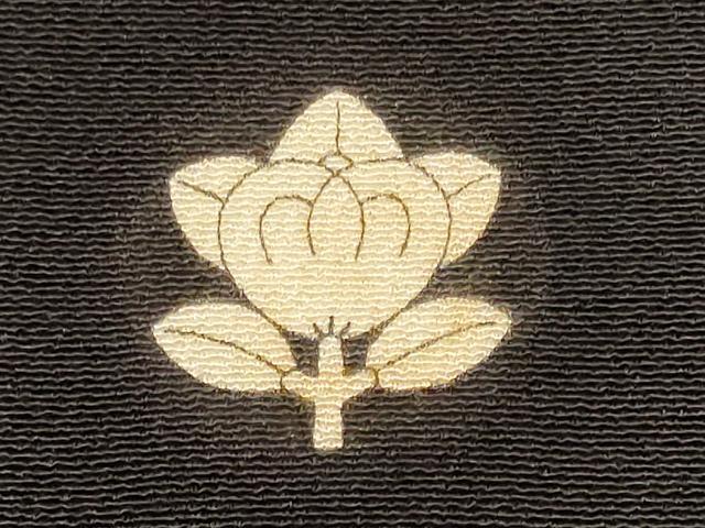 平和屋着物■豪華黒留袖　駒刺繍　扇面吉祥花文　金彩　高島屋扱い　正絹　逸品　CABG5910oy