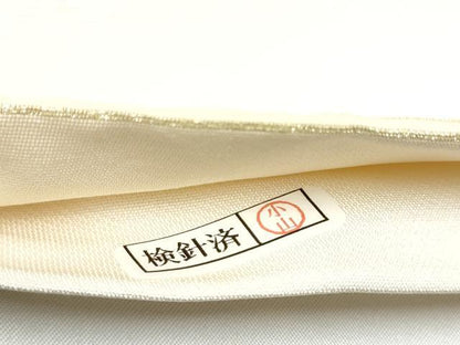 平和屋着物●西陣　創喜庵謹製　六通柄袋帯　唐織　菱花唐草文　金糸　証紙付き　正絹　逸品　CABG6016hy