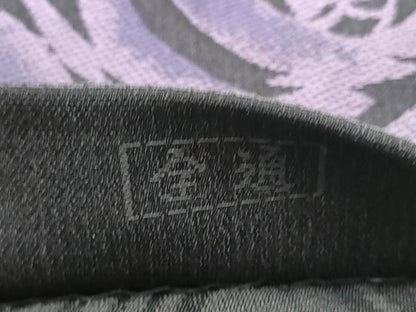 平和屋着物●両面　全通柄袋帯　薔薇　墨流し文様　正絹　逸品　CABG6022hy