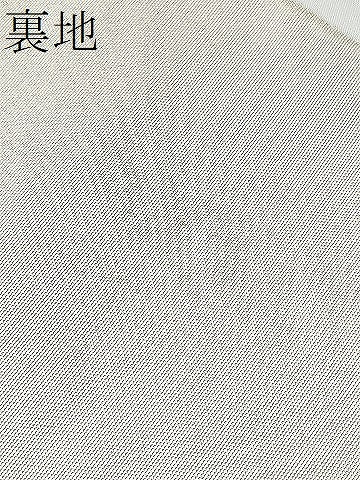 平和屋着物●六通柄袋帯　名唐織　天井花鳥文　銀糸　正絹　逸品　CABG6046hy