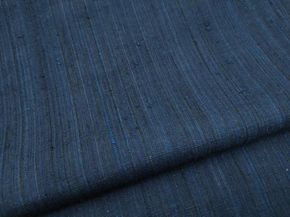 平和屋着物●浦野理一　経節紬　創作　九寸開き名古屋帯　霞文　正絹　逸品　CABG6089hy