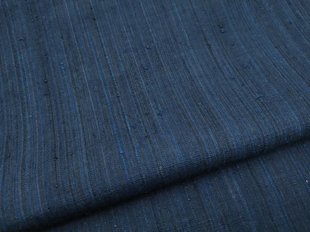 平和屋着物●浦野理一　経節紬　創作　九寸開き名古屋帯　霞文　正絹　逸品　CABG6089hy