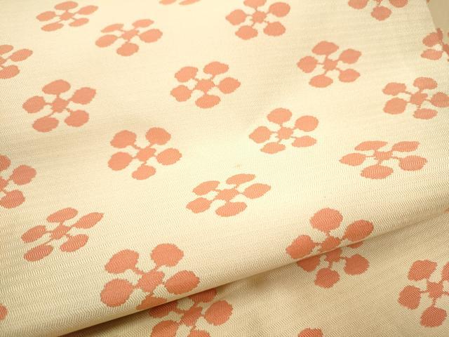 平和屋着物●全通柄　九寸名古屋帯　梅鉢　金糸　正絹　逸品　CABG6249hy
