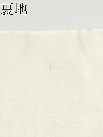 平和屋着物●六通柄袋帯　唐織　草花吉祥丸文　金糸　正絹　逸品　CABG6300hy