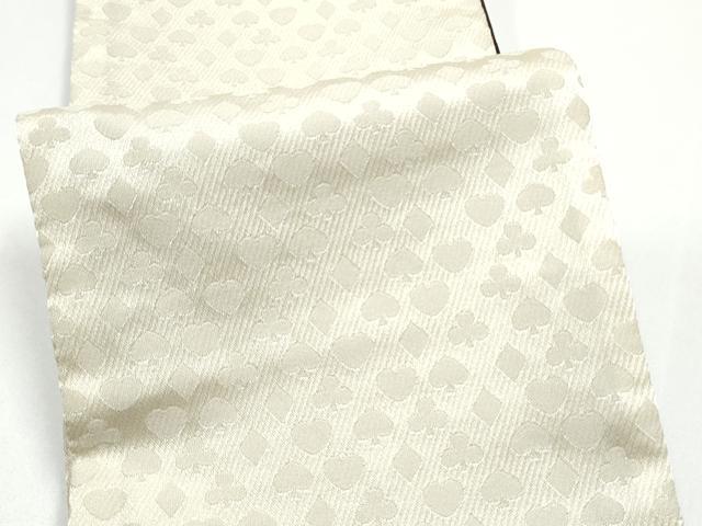 平和屋着物●両面　半幅帯　色紙文　CABG6325hy