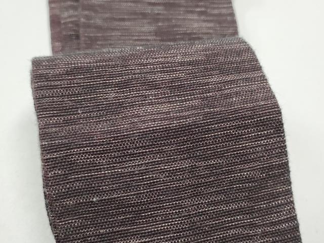 平和屋着物●男性　両面　角帯　霞文　正絹　逸品　CABG6342hy