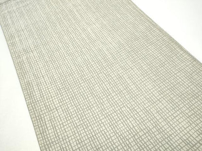 平和屋着物●両面　六通柄袋帯　霞丸文　金彩　正絹　逸品　CABG6354hy