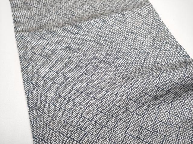 平和屋着物●六通柄袋帯　孔雀花文　金糸　正絹　逸品　CABG6359hy