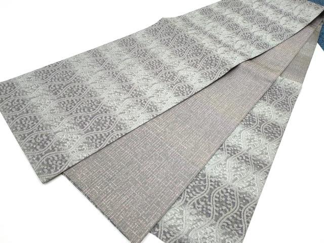 平和屋着物●両面　六通柄袋帯　立涌文様　正絹　逸品　CABG6375hy