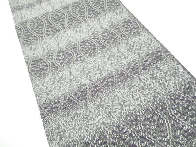 平和屋着物●両面　六通柄袋帯　立涌文様　正絹　逸品　CABG6375hy