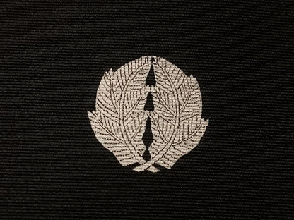 平和屋着物■豪華黒留袖　駒刺繍　飛鶴吉祥花鼓文　金彩　正絹　逸品　CABG6420xe