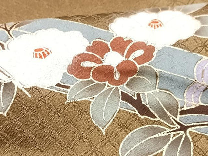 平和屋着物■訪問着　花筏文　暈し染め　正絹　逸品　CABG6428xe