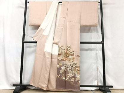 平和屋着物■豪華色留袖 風景文 暈し染め 金彩 正絹 逸品 CABG6460xe