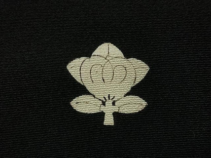 平和屋着物■豪華黒留袖 駒刺繍 更紗花文 正絹 逸品 CABG6468xe