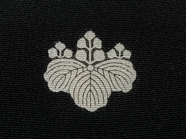 平和屋着物■豪華黒留袖 短冊花鳥文 暈し染め 銀彩 正絹 逸品 CABG6469xe