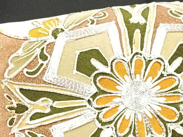 平和屋着物■豪華黒留袖 駒刺繍 正倉院花文 金彩 正絹 逸品 CABG6472xe