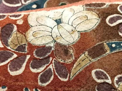 平和屋着物■訪問着 絞り 辻が花 草花文 正絹 逸品 CABG6478xe
