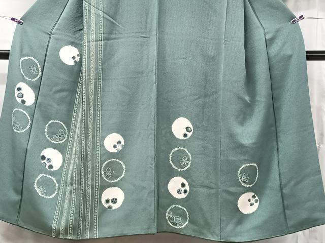 平和屋着物■訪問着 絞り 花丸文 正絹 逸品 CABG6483xe