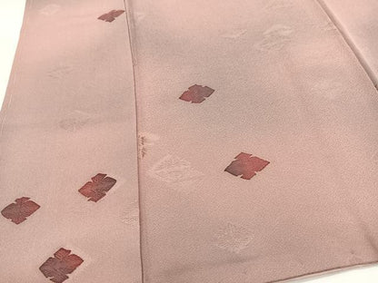 平和屋着物■上質な小紋　松皮菱文　暈し染め　正絹　逸品　CABG6492xe