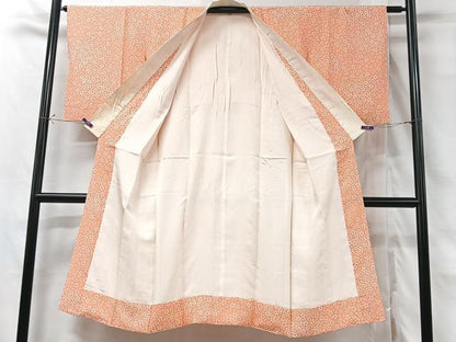 平和屋着物■長襦袢　袷　花尽くし　正絹　逸品　CABG6493xe