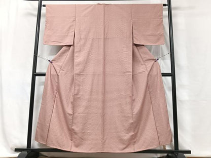 平和屋着物■江戸小紋　亀甲小紋柄　正絹　逸品　未使用　CABG6494xe