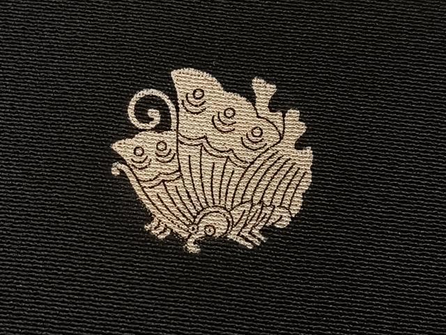 平和屋着物■豪華黒留袖　作家物　人物風景文　暈し染め　金彩　正絹　逸品　未使用　CABG6502xe