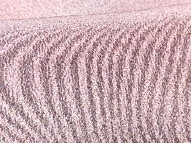 平和屋着物■上質な小紋　作家物　霞文　鬼しぼ縮緬　正絹　逸品　CABG6522xe