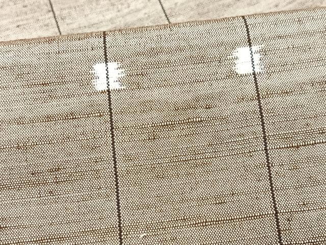 平和屋着物■上質な紬　間道　三越扱い　正絹　逸品　未使用　CABG6541xe