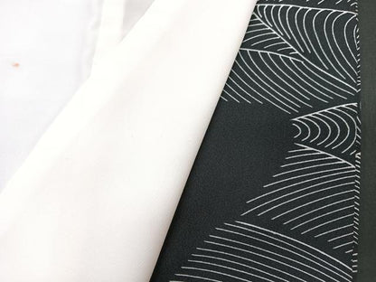 平和屋着物■豪華黒留袖　花鳥文　金彩　正絹　逸品　CABG6550xe