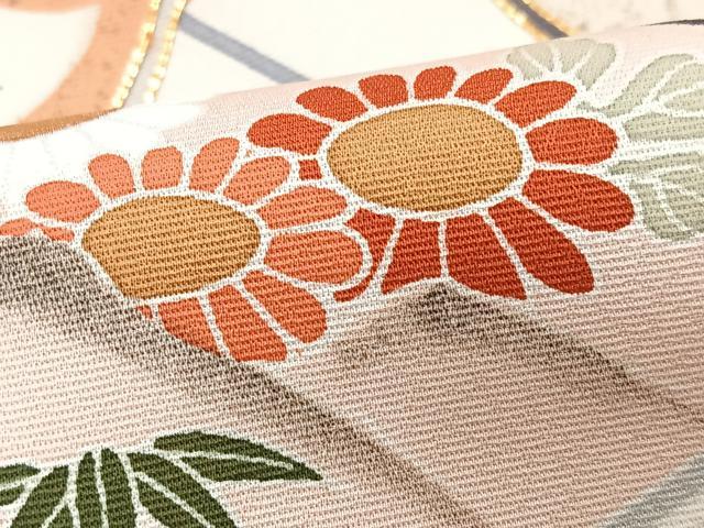 平和屋着物■豪華色留袖　駒刺繍　扇面御所車花文　暈し染め　金彩　正絹　逸品　CABG6551xe