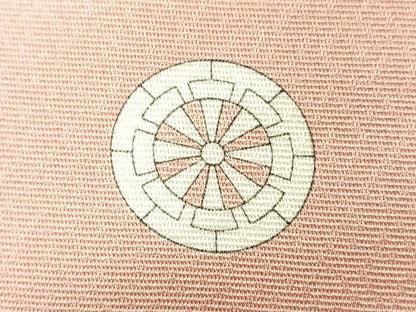 平和屋着物■豪華色留袖　駒刺繍　扇面御所車花文　暈し染め　金彩　正絹　逸品　CABG6551xe