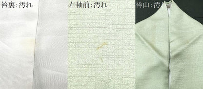 平和屋着物■訪問着　扇面草花文　暈し染め　金彩　正絹　逸品　CABG6554xe