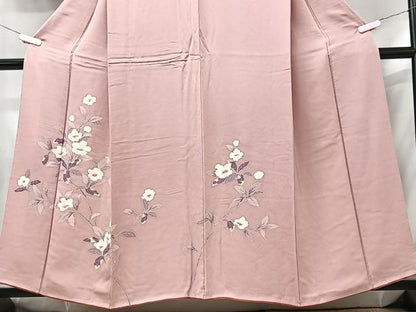 平和屋着物■訪問着　枝花文　正絹　逸品　CABG6563xe