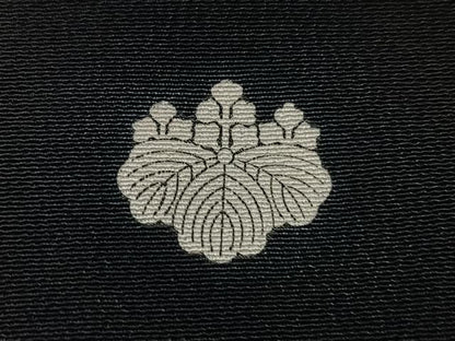 平和屋着物■豪華黒留袖　刺繍　結び紐　たたき染め　正絹　逸品　CABG6595xe