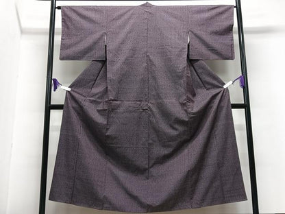 平和屋着物■上質な紬 蚊絣 正絹 逸品 CABG6602xe