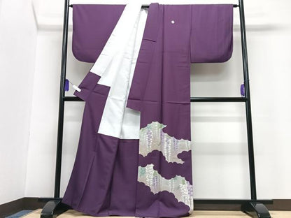 平和屋着物■色留袖　藤花房　洗える着物　CABG6622xe