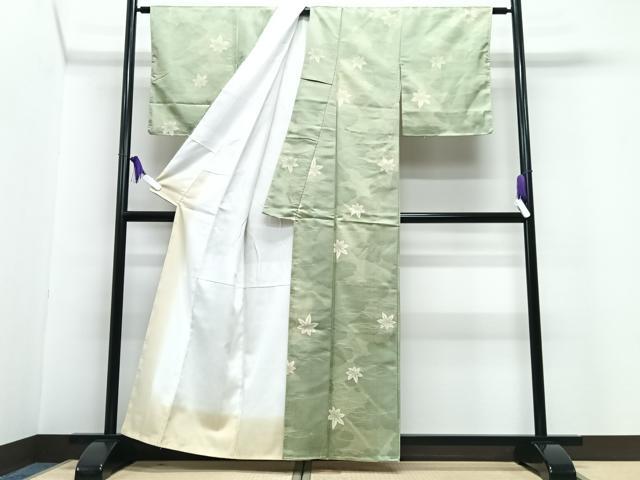 平和屋着物■小紋　舞楓文　洗える着物　CABG6625xe