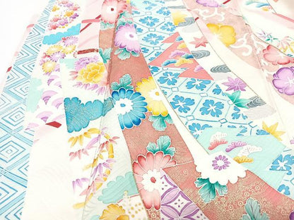 平和屋着物■豪華振袖　芝草花唐草文　金彩　正絹　逸品　CABG6632xe