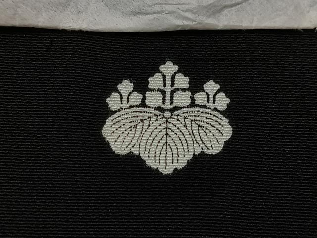 平和屋着物■豪華黒留袖　駒刺繍　花唐草松文　正絹　逸品　CABG6640xe