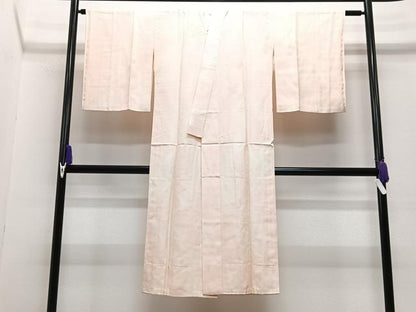 平和屋着物■長襦袢　袷　草花地紋　正絹　逸品　CABG6643xe