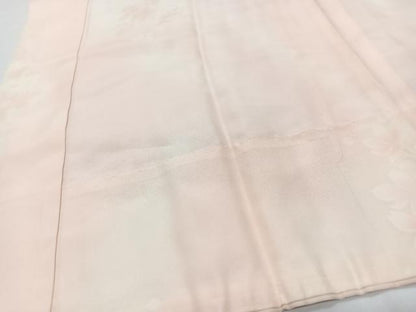 平和屋着物■長襦袢　袷　草花地紋　正絹　逸品　CABG6643xe