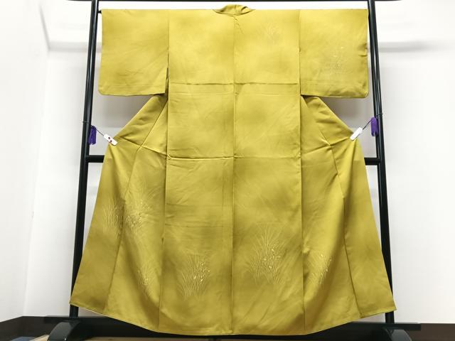 平和屋着物■訪問着　草花文　暈し染め　正絹　逸品　CABG6646xe