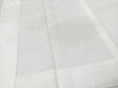 平和屋着物■長襦袢　無双仕立て　舞菊地紋　洗える着物　CABG6653xe
