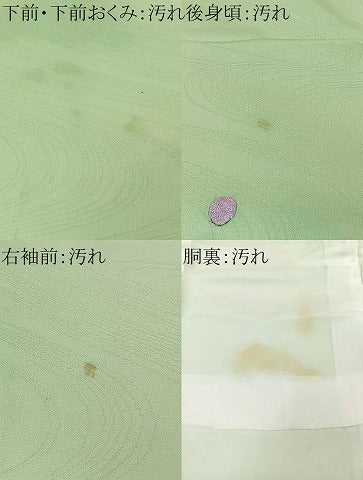 平和屋着物■豪華振袖　駒刺繍　花蝶文　暈し染め　正絹　逸品　CABG6672xe
